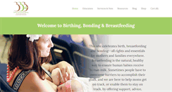 Desktop Screenshot of birthingandbreastfeeding.com